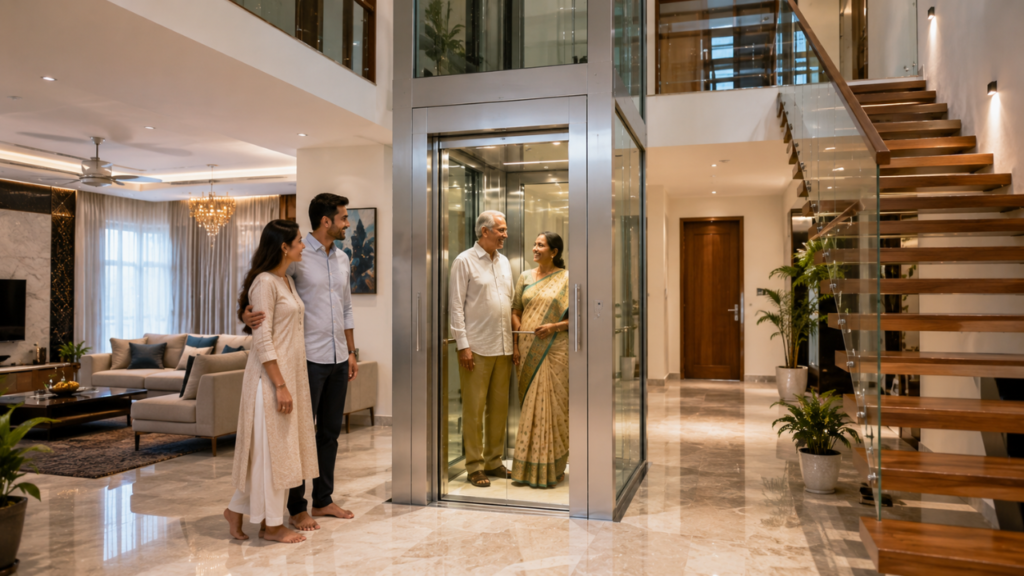 Home Elevator Cost in India