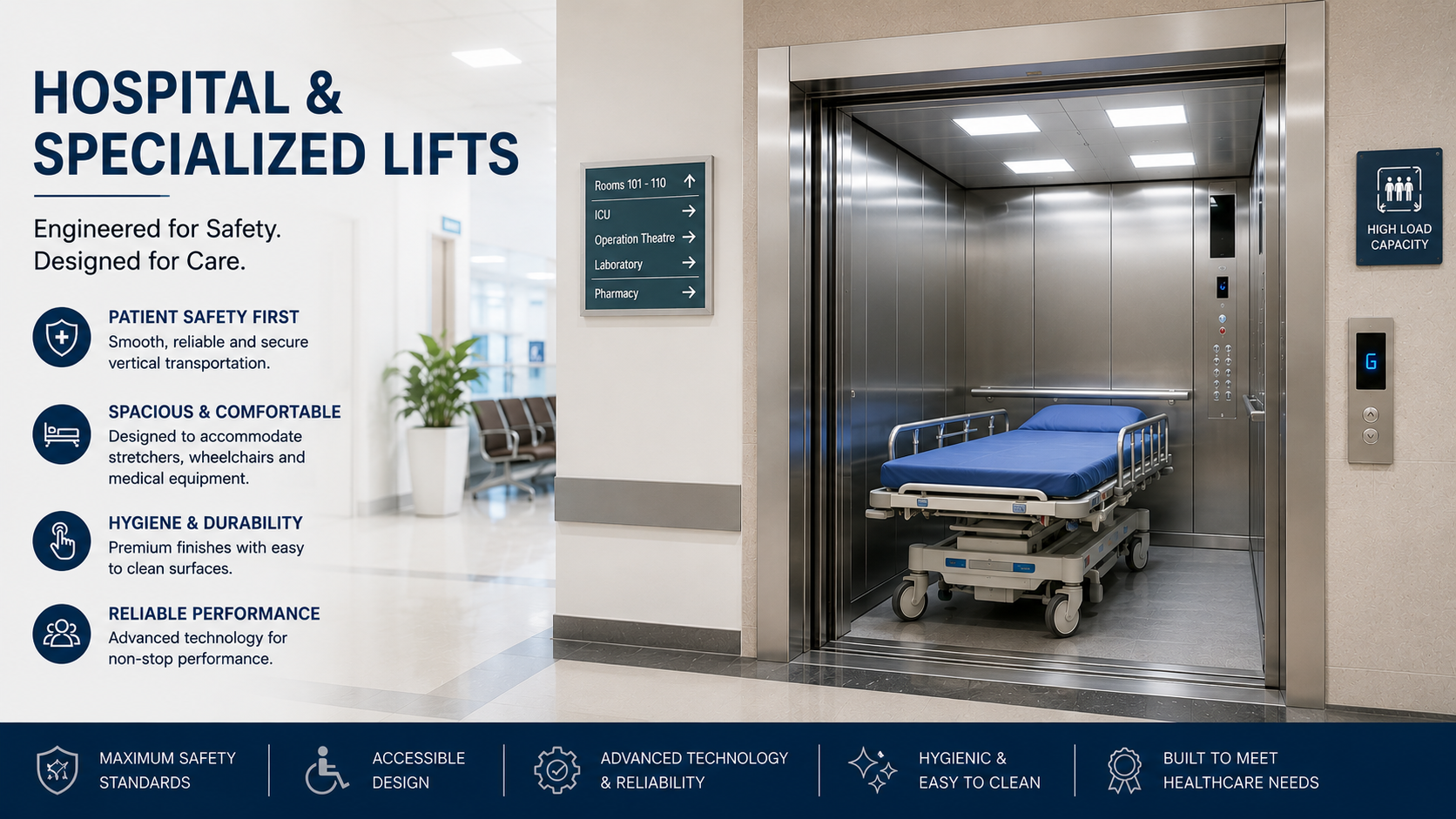 Hospital & Specialized Lifts