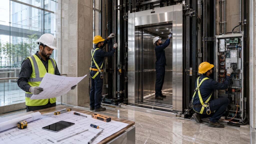 Commercial Elevator Installation