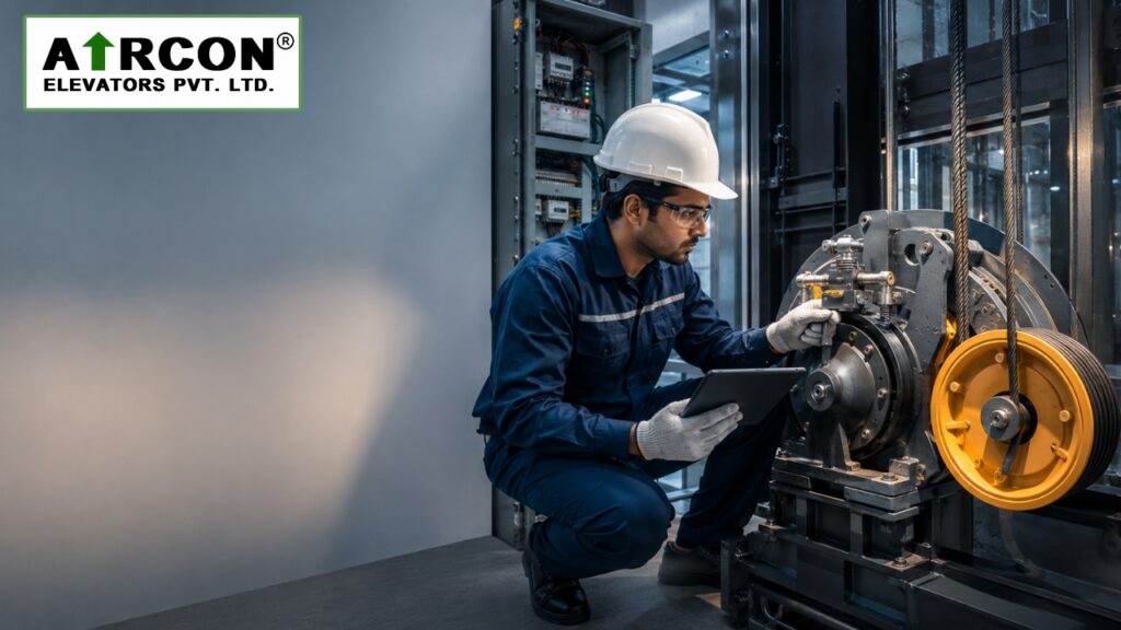 Lift Brake Inspection