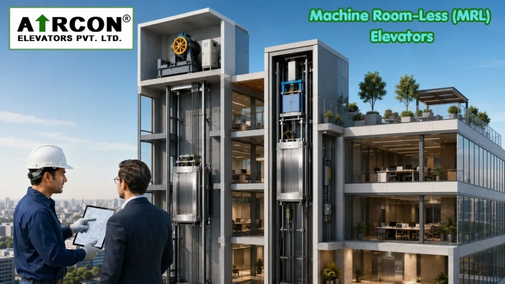 Machine Room-Less (MRL) Elevators