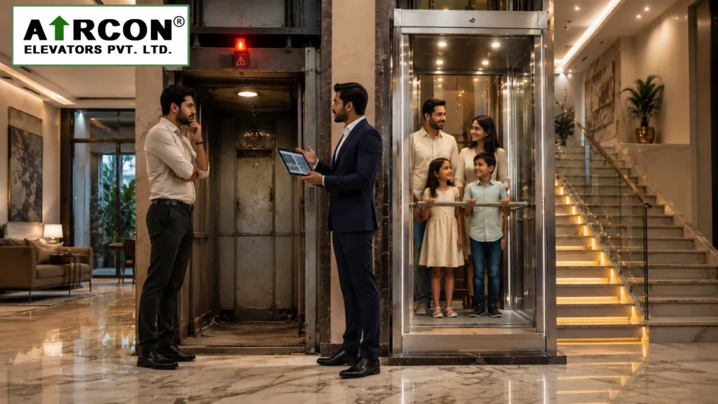 Wrong Home Elevator