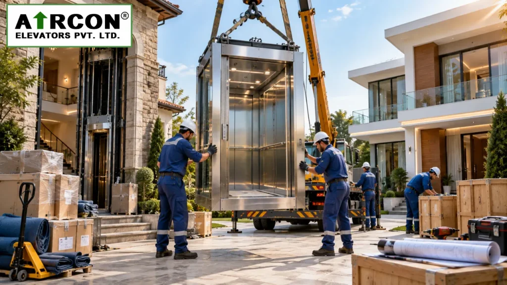 Can a Home Elevator Be Shifted to Another House with Professional Relocation